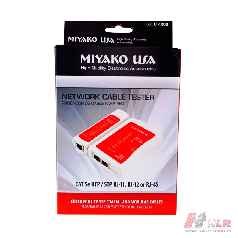 LANTESTER RJ-45/RJ-11 MIYAKO LT-100BM